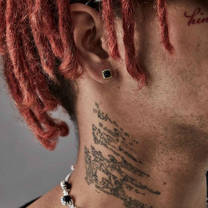 Stolen Girlfriends Club Mini Claw Studs Onyx image number 3